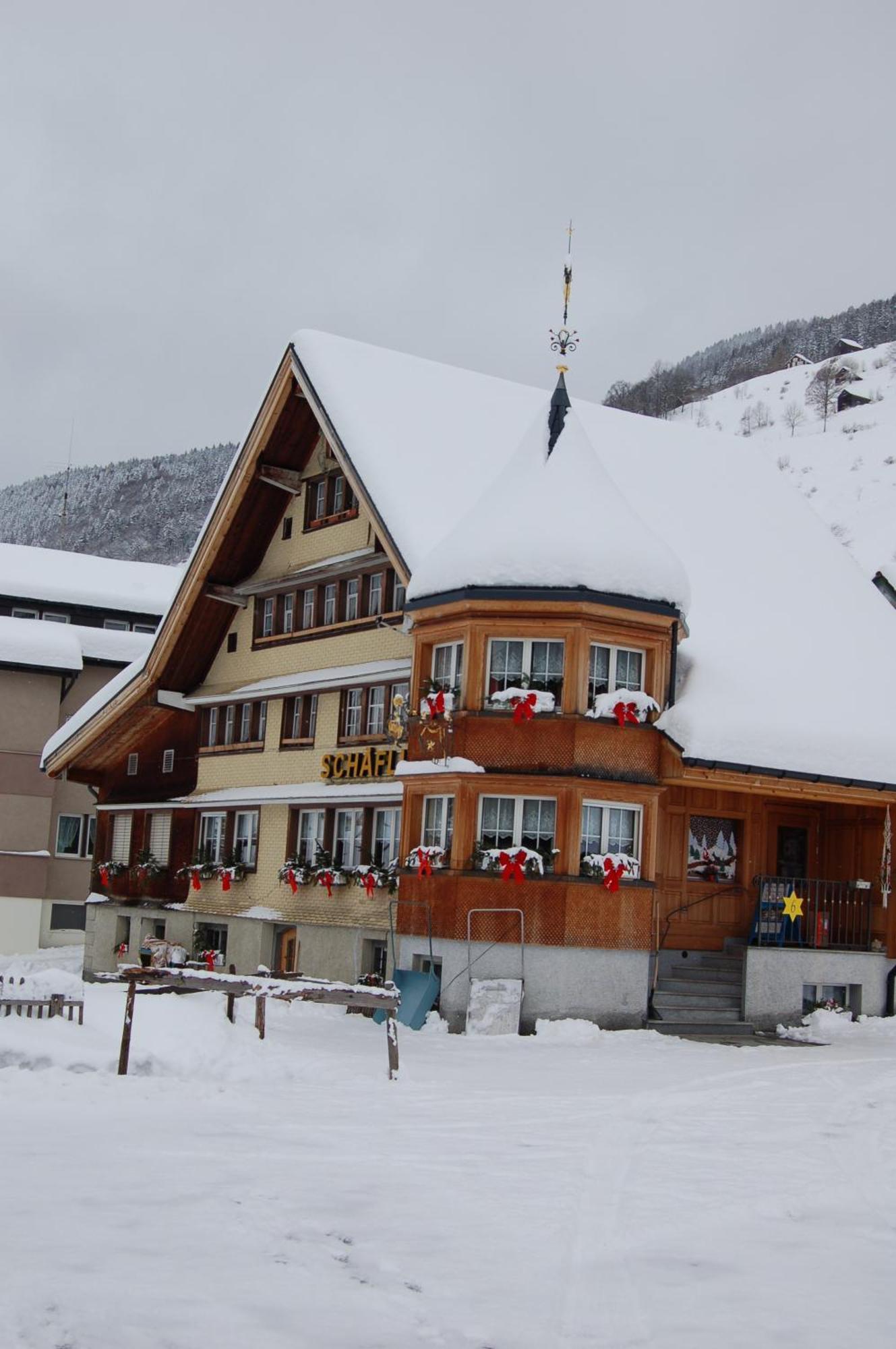 Gasthaus Schaefli Alt St. Johann Exteriér fotografie