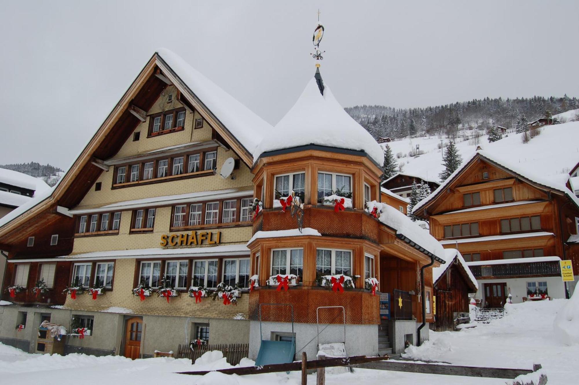 Gasthaus Schaefli Alt St. Johann Exteriér fotografie
